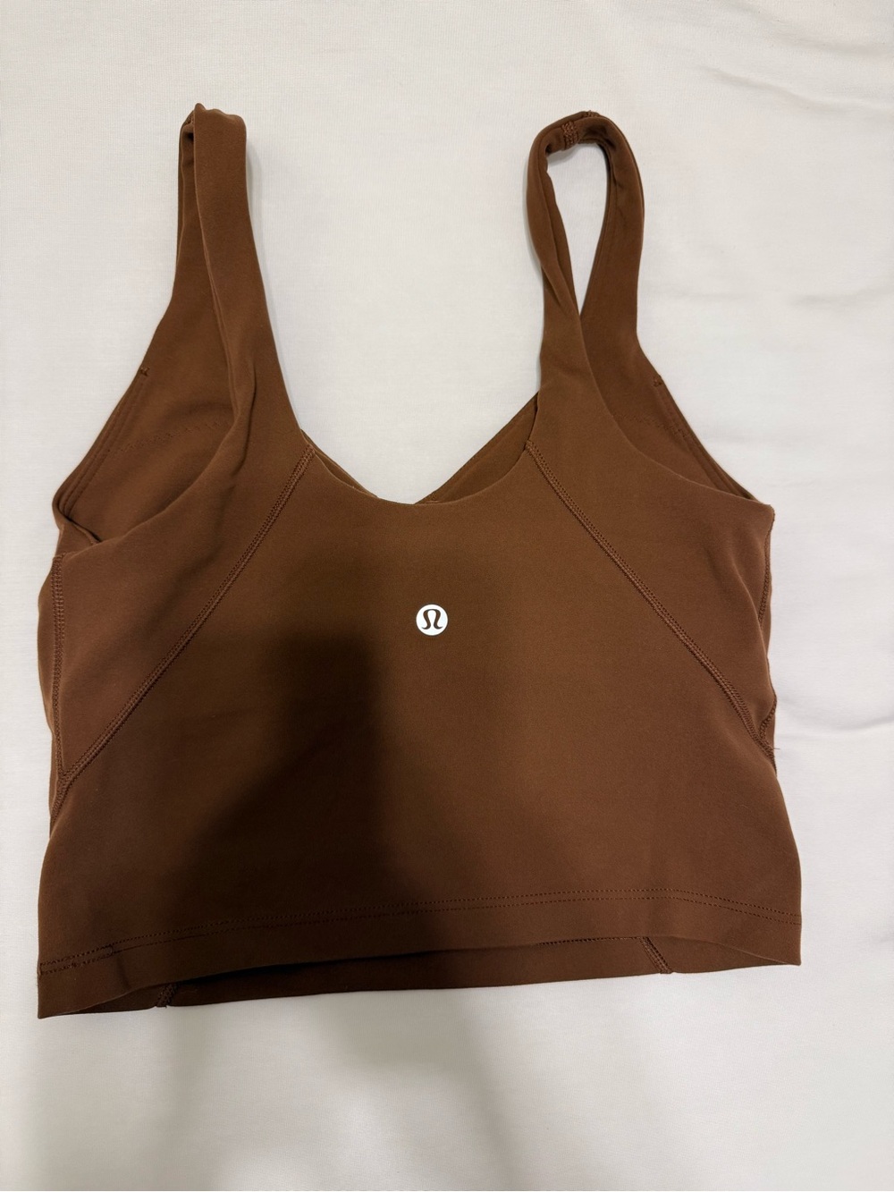 lululemon athletica Brown Supportive Scoop Crop Bra